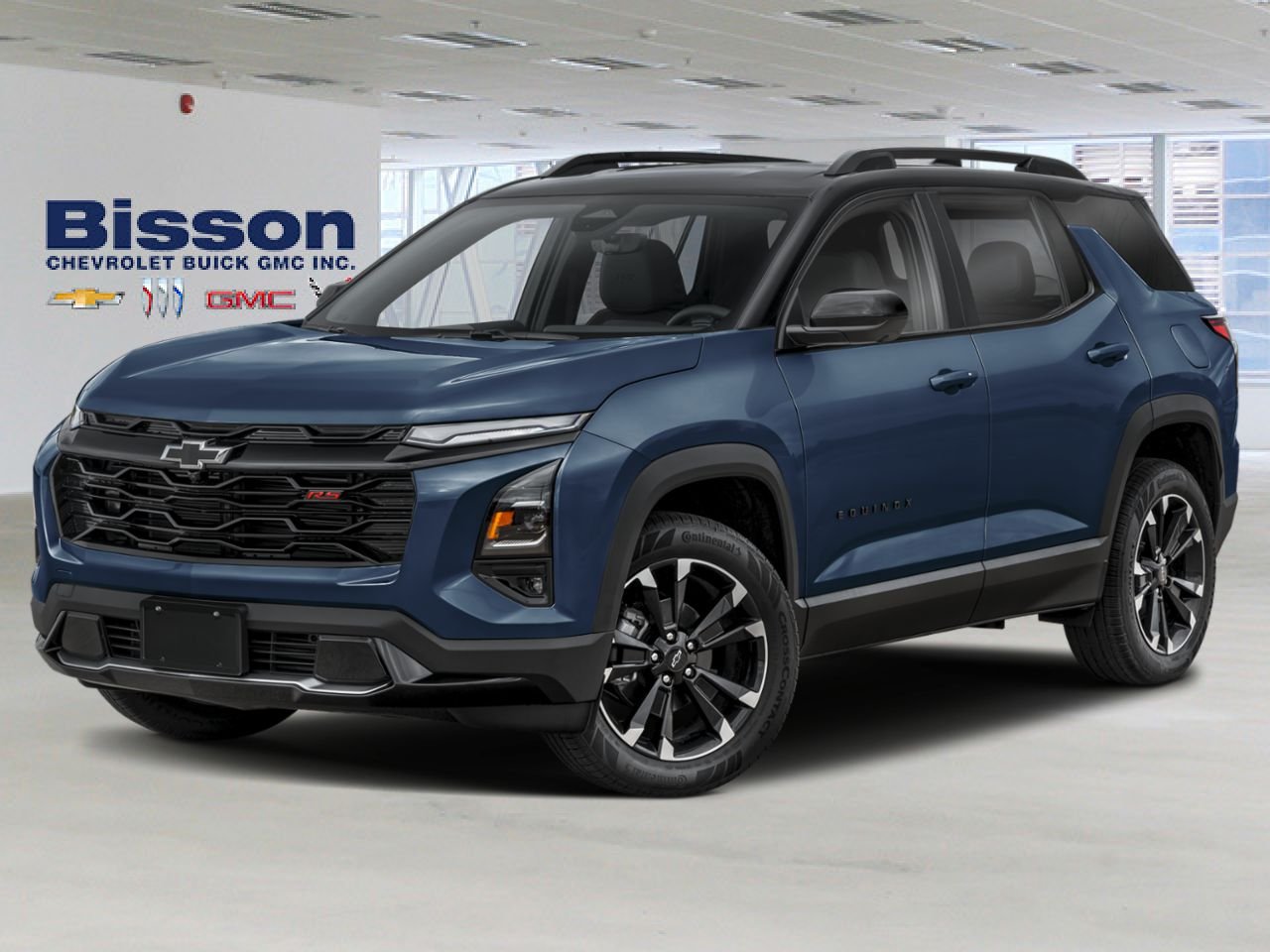 Chevrolet Equinox RS 4 portes TI 2027 Bleu riverain métallisé Thetford Mines - photo #0
