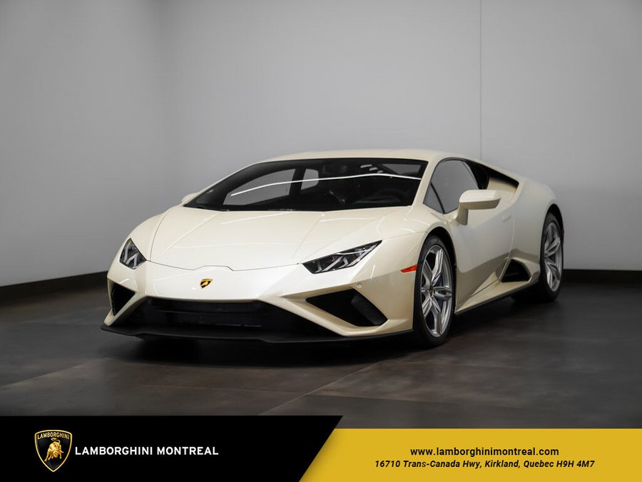 Lamborghini Huracan Evo RWD 2021 Blanc