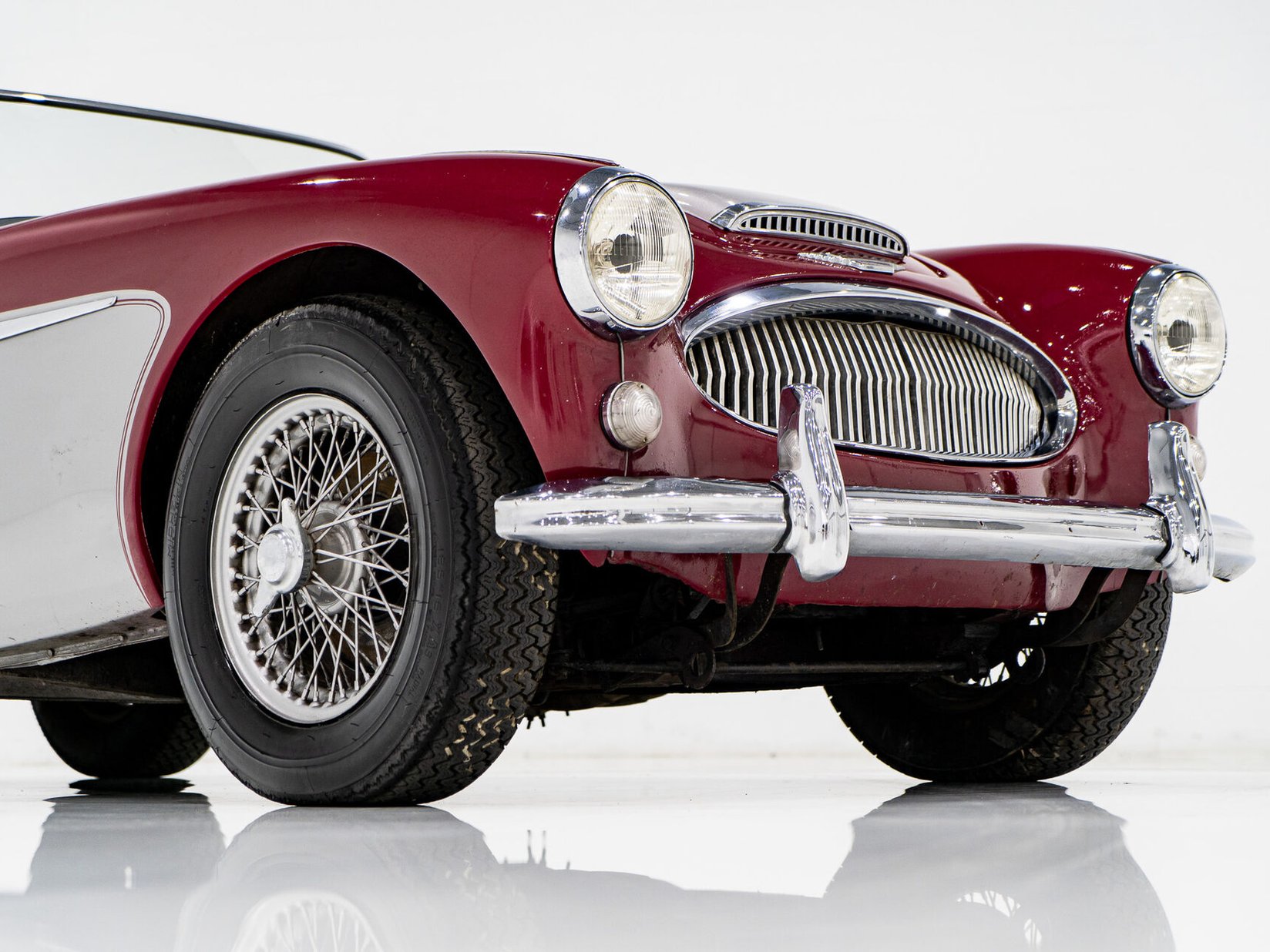1960 Austin Healey 3000MKIII Project Car **PRIX EN USD** Red Montreal - photo #37