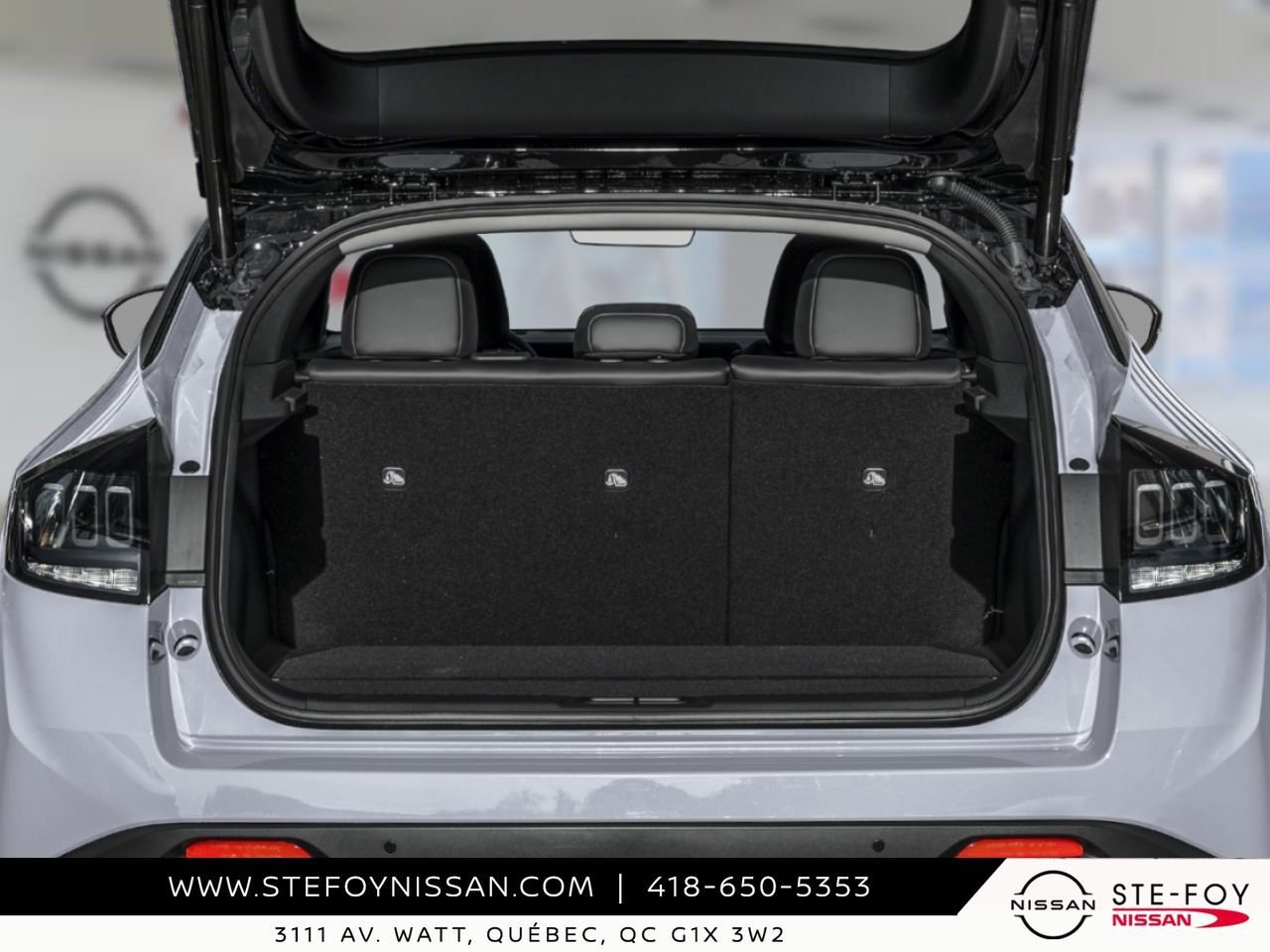 2026 NISSAN LEAF Everest White Pearl Tricoat/Black Ste-Foy - photo #10