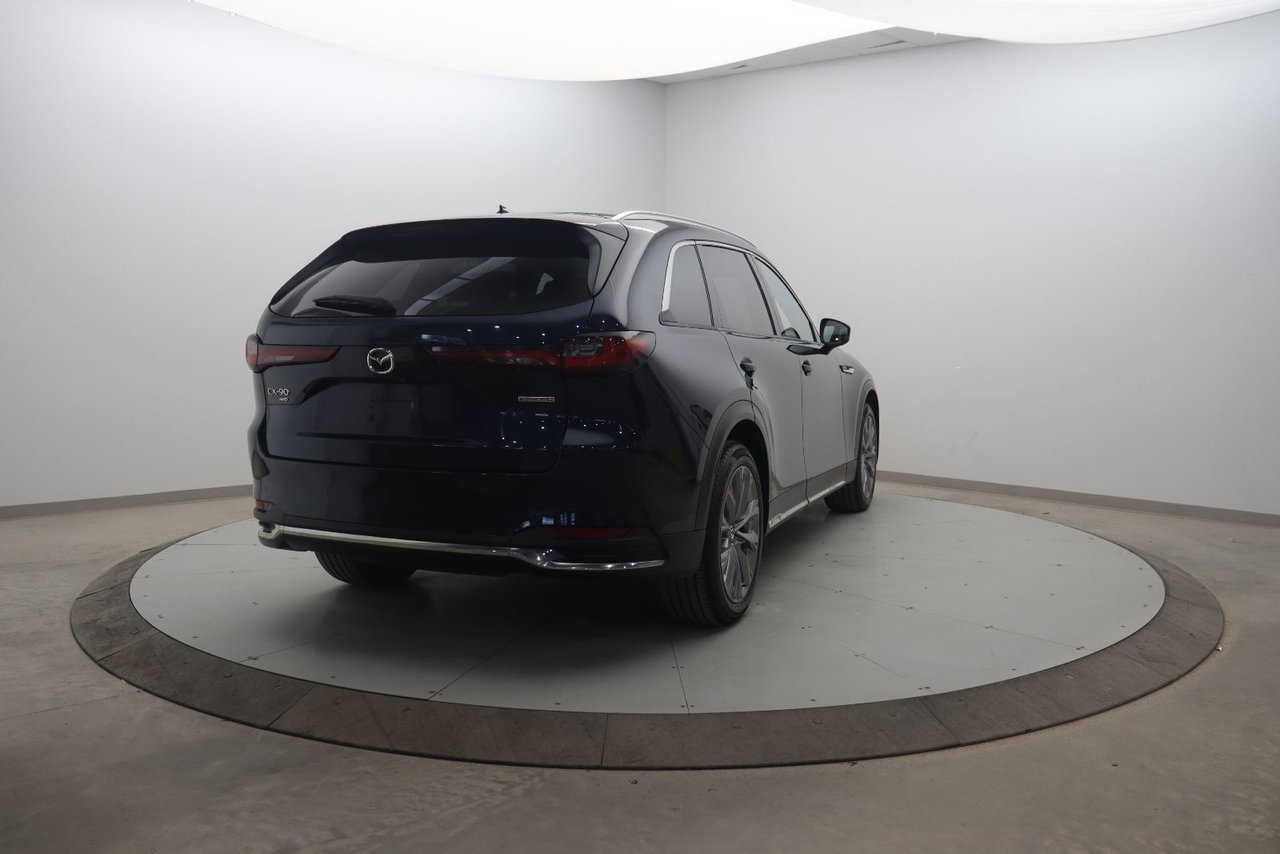 2024 Mazda CX-90 MHEV VIN JM3KKDHC5R1136633 Blue Chicoutimi - photo #3