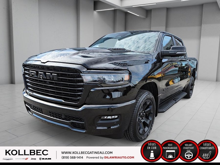 RAM 1500 SPORT *** UN PROPRIO + CLEAN CARFAX *** 2025 Noir