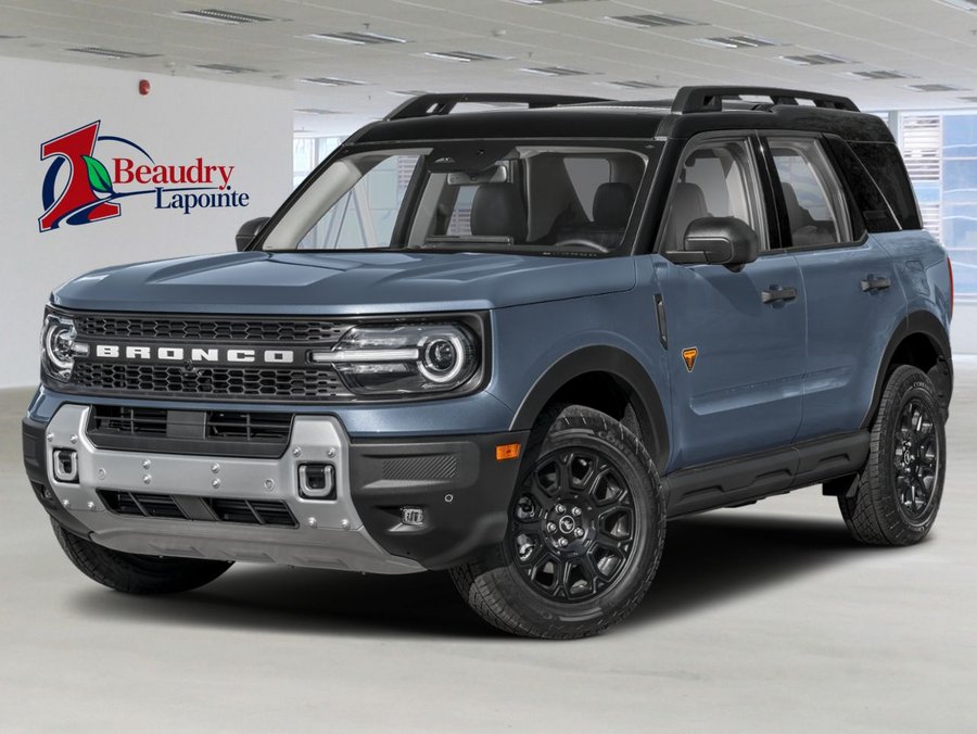 Ford Bronco Sport 2026 2026 Gris azur métallisé trois couches