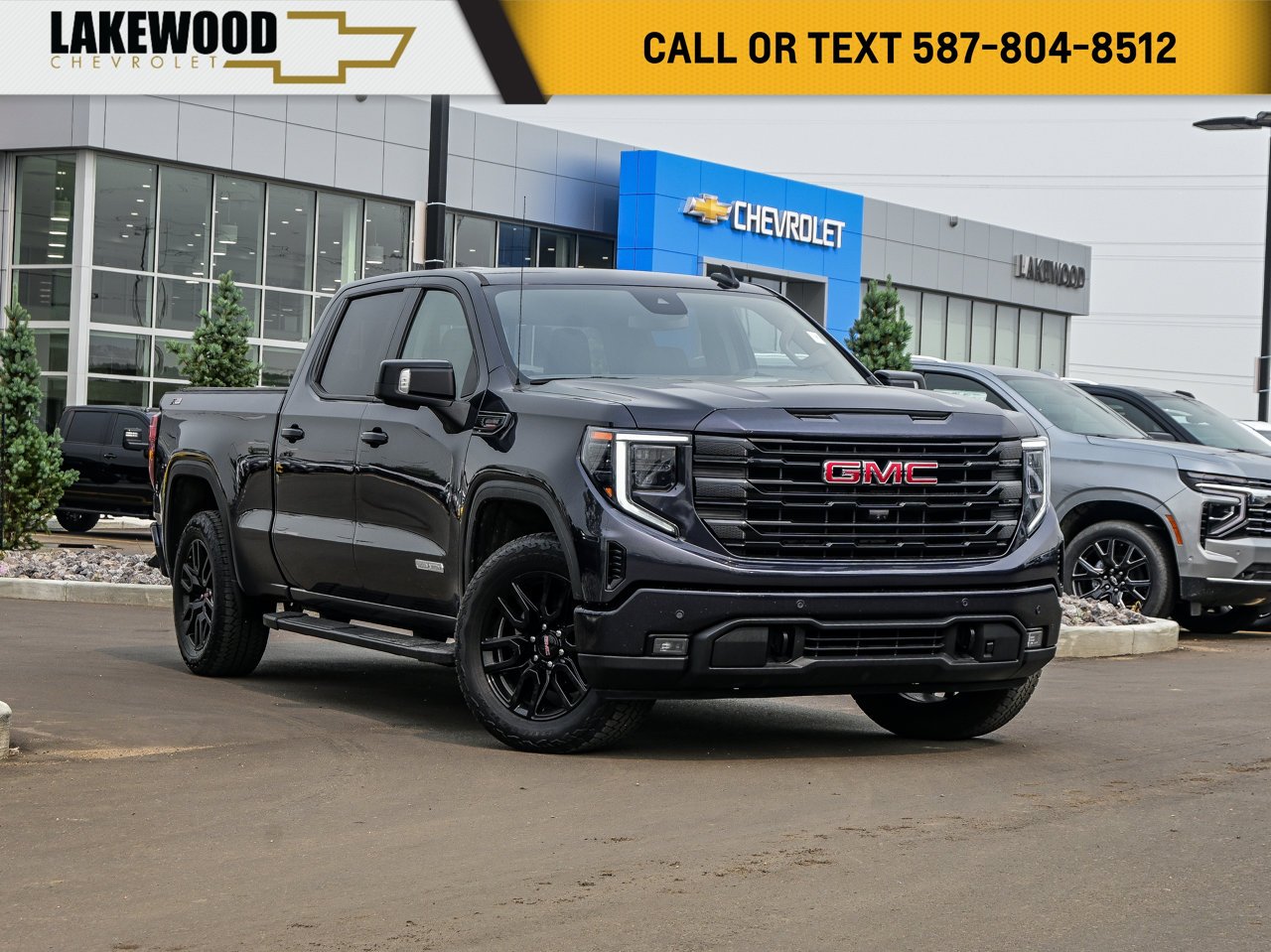 2024 GMC Sierra 1500 4WD Crew Cab 147 Elevation Black Sherwood Park - photo #0