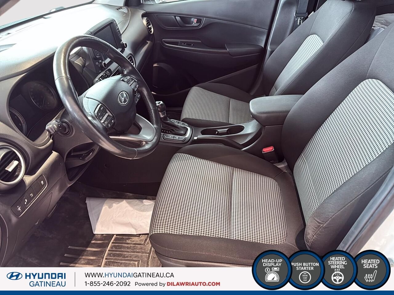 2018 Hyundai Kona White Gatineau - photo #5