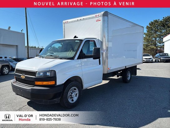 Chevrolet Fourgonnette commerciale tronquée Express 3500 fourgonnette 159 po 2025 2025 Blanc