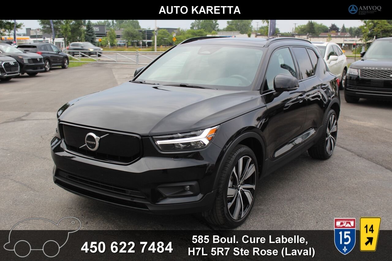 Volvo XC40 VIN: YV4ED3UR6M2546734 2021 Noir Sainte-Rose - photo #0