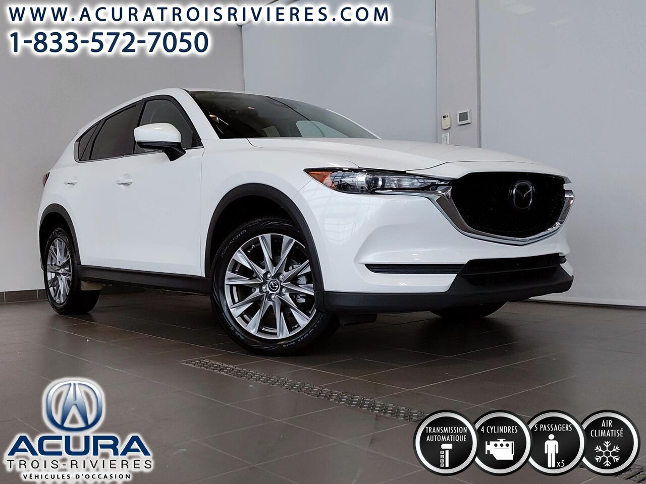 White 2021 Mazda CX-5 SUV / Crossover Automatic