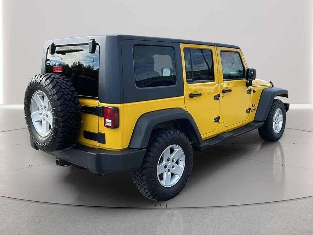 Jeep Wrangler 2008 Jaune Gatineau - photo #4