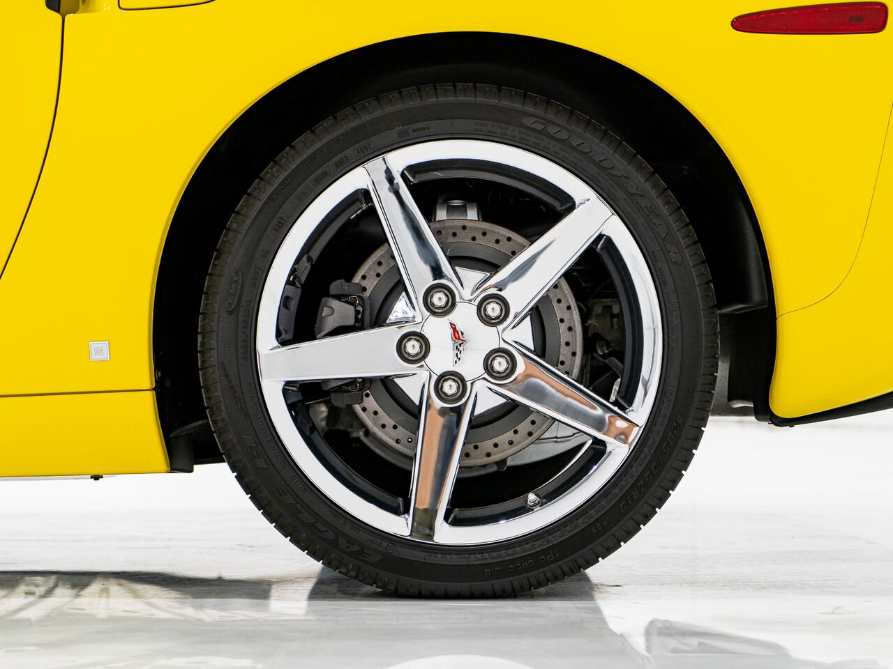 2008 Chevrolet Corvette With only 900km (563mi) From new with window sticker Yellow Kirkland - photo #64