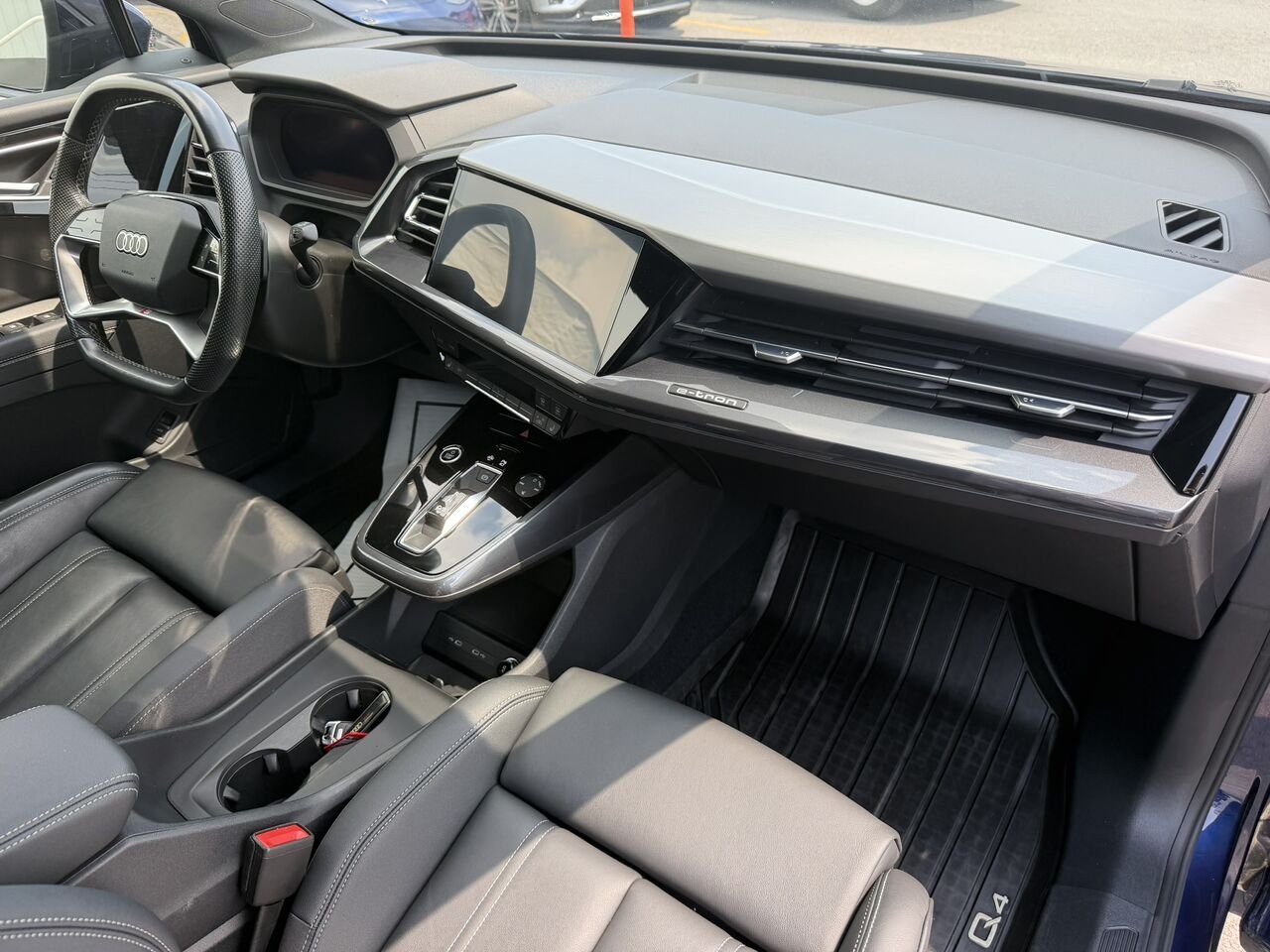 Audi Q4 e-tron 50 quattro 2023 Bleu Laval - photo #16