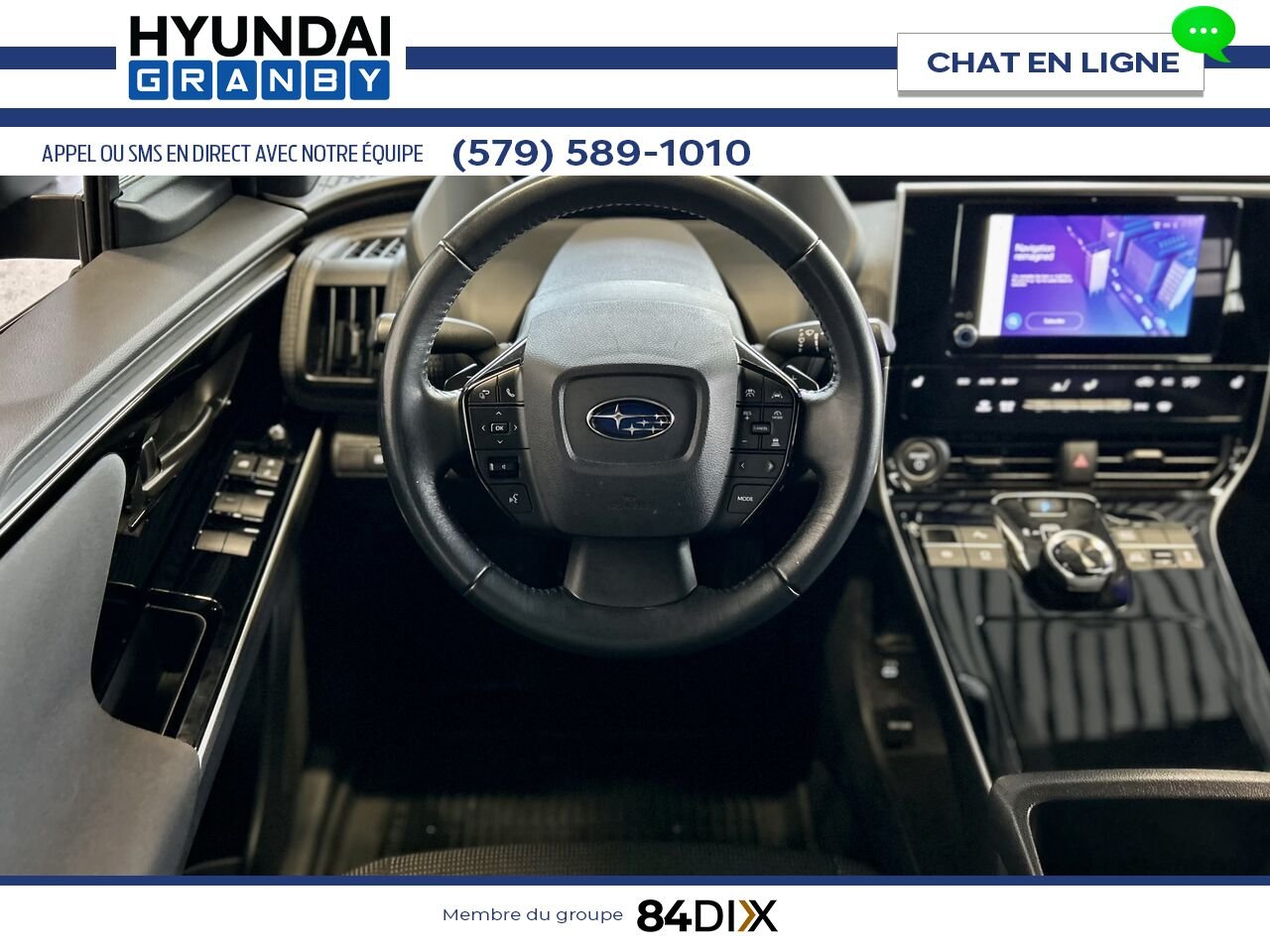 Subaru Solterra 2023 Noir Granby - photo #13