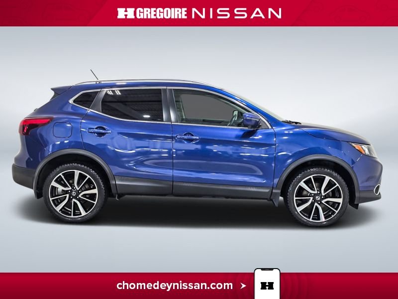 Nissan Qashqai CR7275 | SL * Cuir Beige * Mag * Caméra * Bas KM !! 2018 Bleu Laval - photo #10