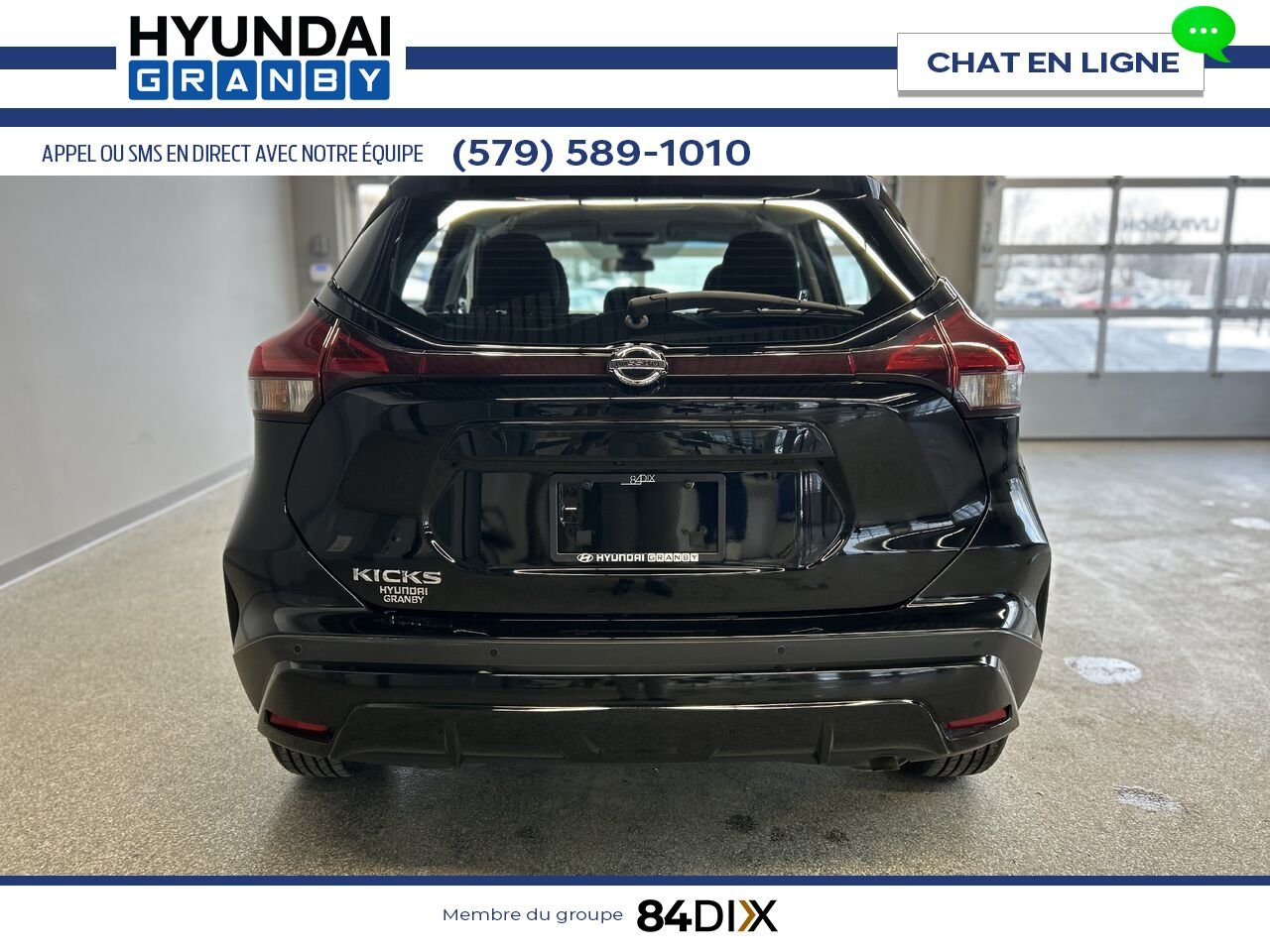 2021 Nissan Kicks Black Granby - photo #5