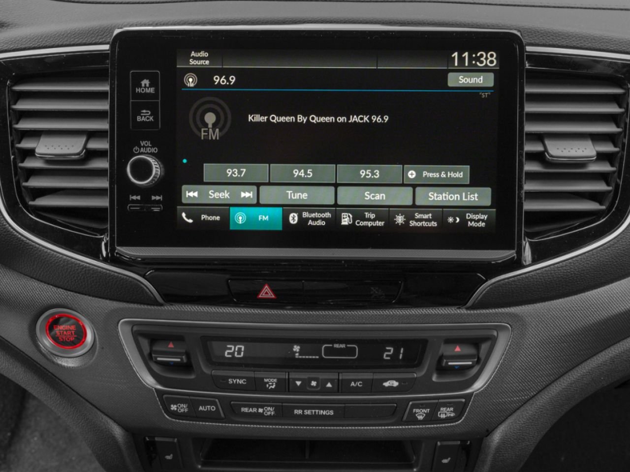 HONDA Ridgeline Sport Traction Intégrale 2026 Argent reflet solaire métallisé Lévis - photo #10