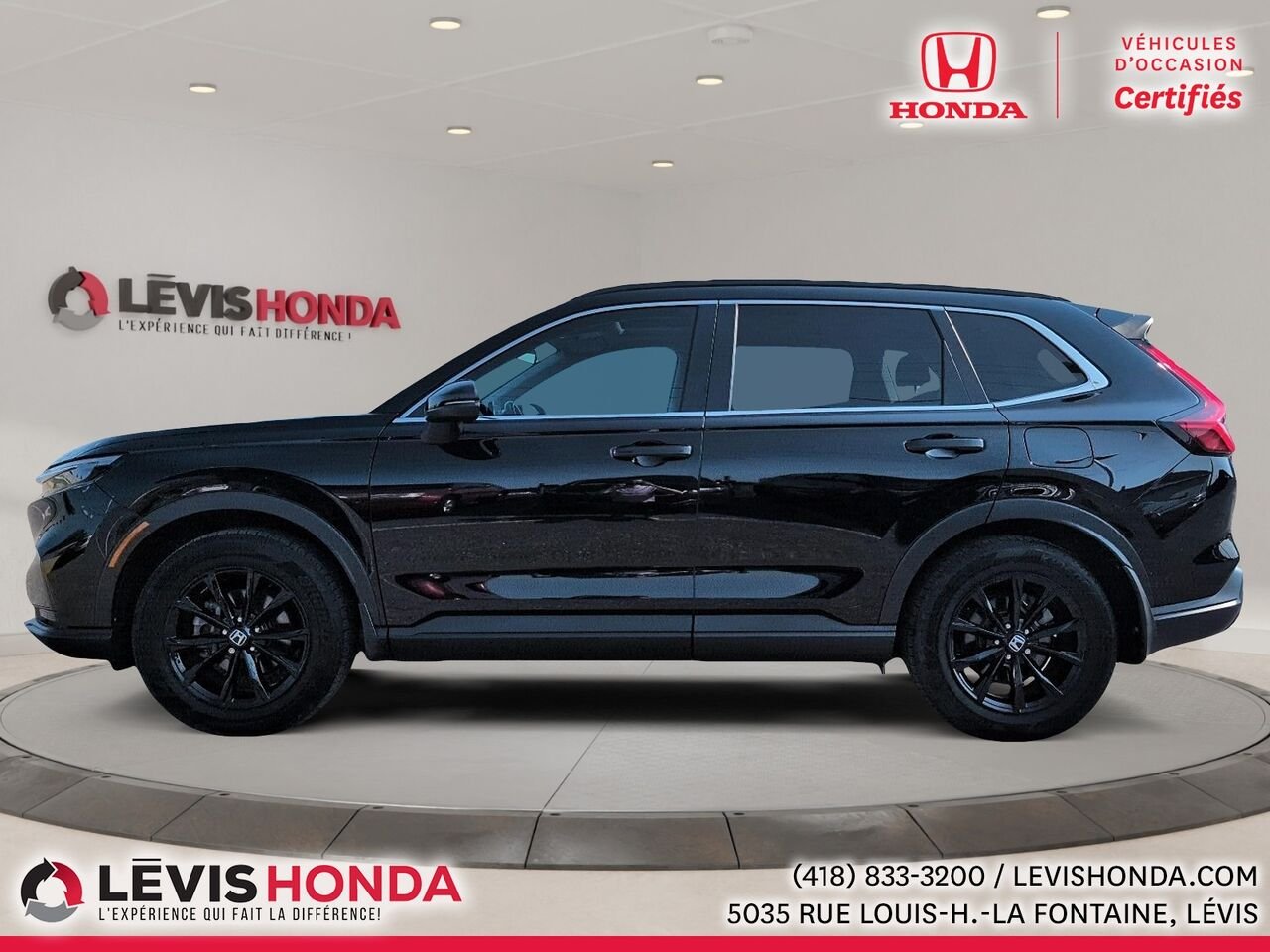 Honda CR-V Sport AWD Sport Traction Intégrale 2023 Noir Lévis - photo #12