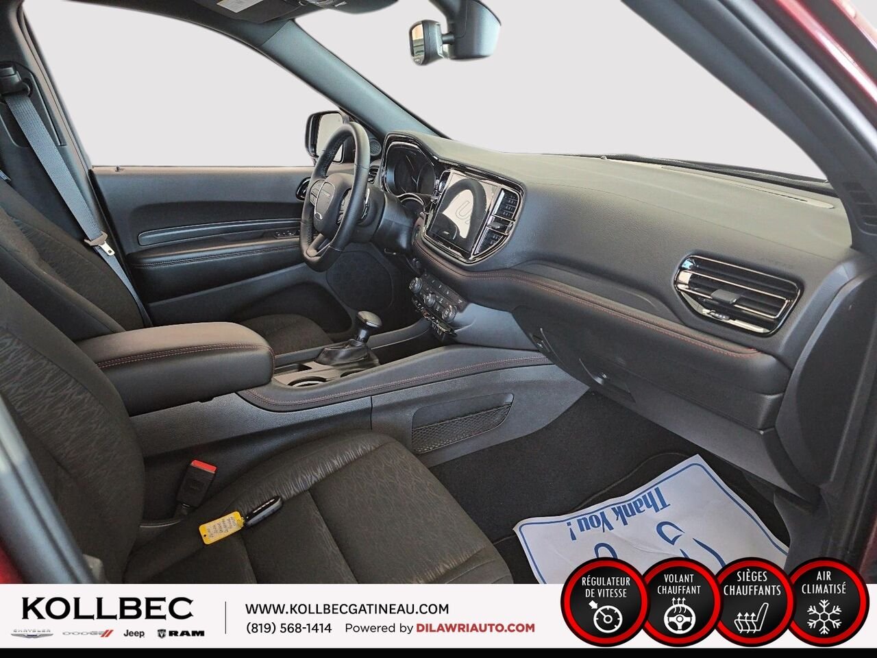 Dodge Durango GT TI 2026 Couche nacrée rouge intense Ottawa & Gatineau - photo #19
