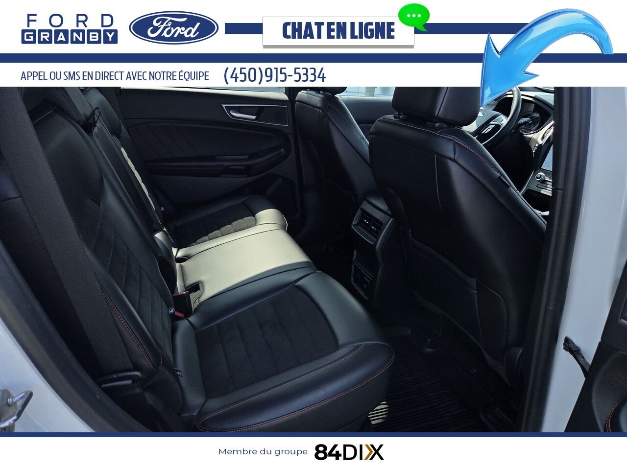 2024 Ford Edge White Granby - photo #22