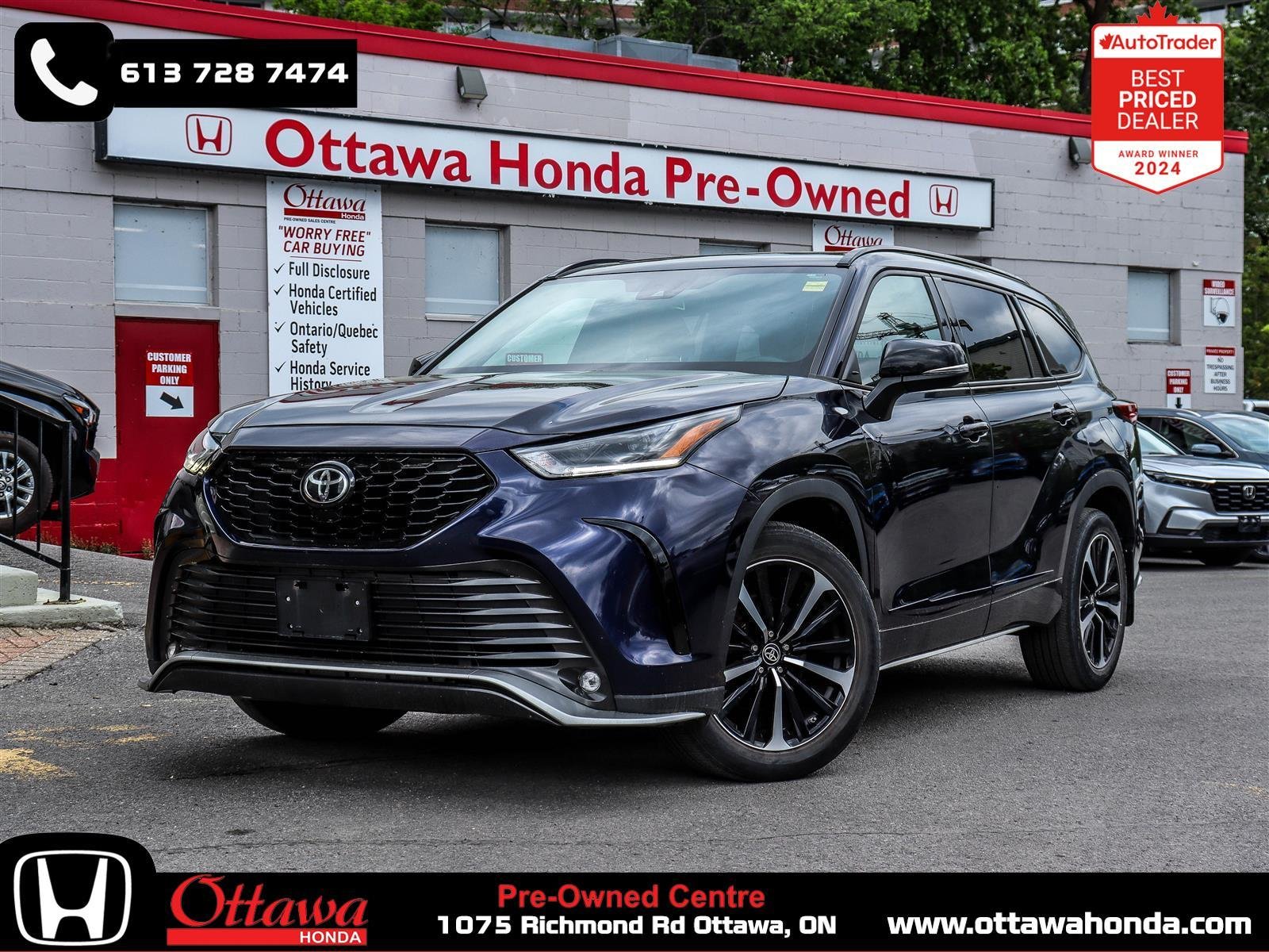 Toyota Highlander XSE 2021 Blue Ottawa & Gatineau - photo #0