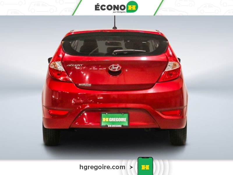 2016 Hyundai Accent Red Blainville - photo #6