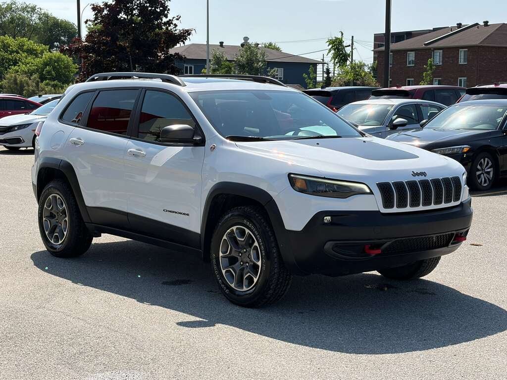 2020 Jeep Cherokee Trailhawk Elite 4x4 White Gatineau - photo #5