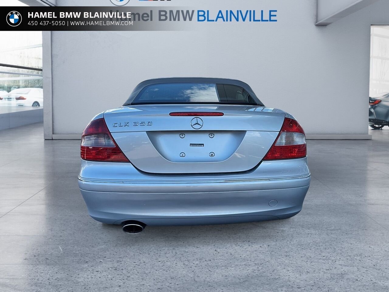 2007 Mercedes-Benz Classe-CLK 2 portes Cabriolet, 3,5 L Silver Blainville - photo #5