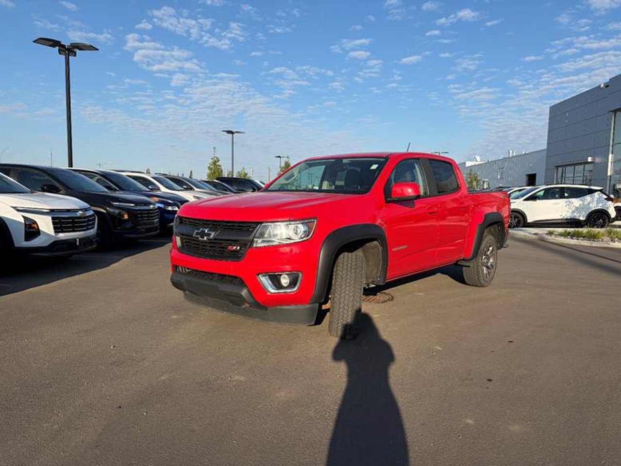 2018 Chevrolet Colorado 4WD Crew Cab 128.3 Z71 Red Sherwood Park - photo #2