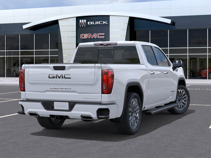GMC Sierra 1500 Denali Ultimate cabine multiplace 4RM 147 po 2026 BLANC GLACIER, TRIPLE COUCHE