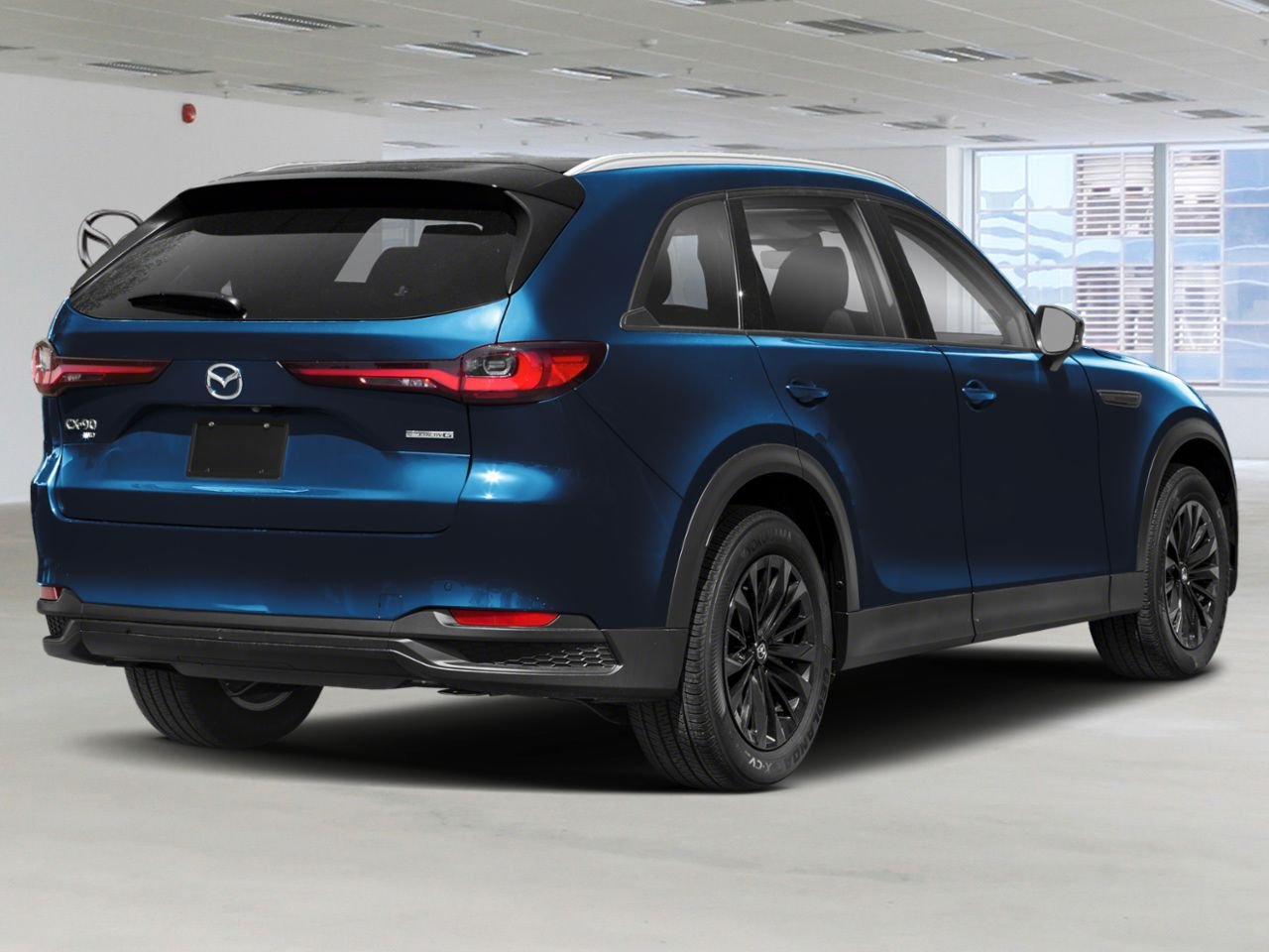 2026 MAZDA CX-90 MHEV GS-L TI Deep Crystal Blue Mica Gatineau - photo #0