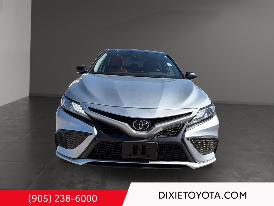 2023 Toyota Camry Power Sunroof, Leather Interior, Heated Seats, Alloy Wheels, Heated Steering Wheel, Bluetooth Celestial Silver Metallic With Black Roof Mississauga - photo #1