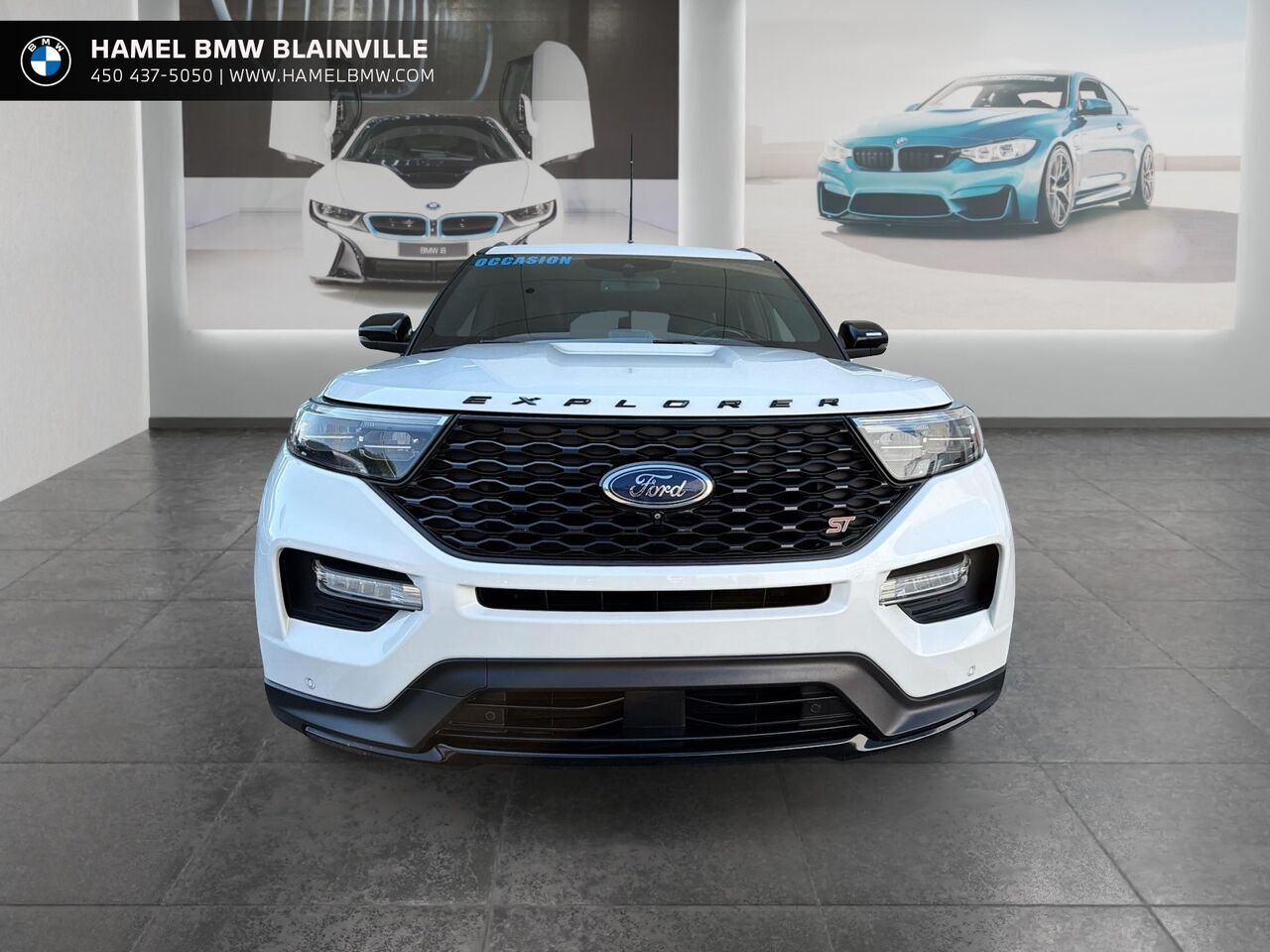 Ford Explorer ST 4RM 2020 Blanc Blainville - photo #1