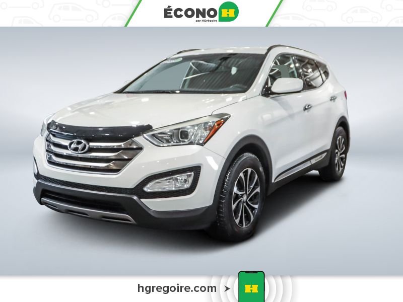 Hyundai Santa Fe 2016 Blanc Saint-Eustache - photo #2