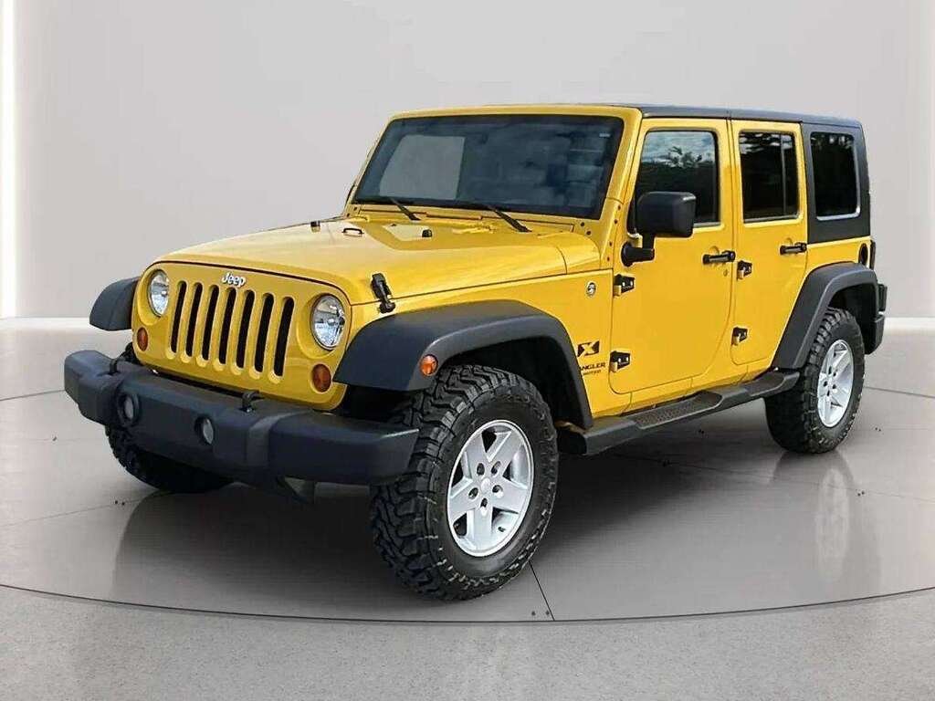 Jeep Wrangler 2008 Jaune Gatineau - photo #0