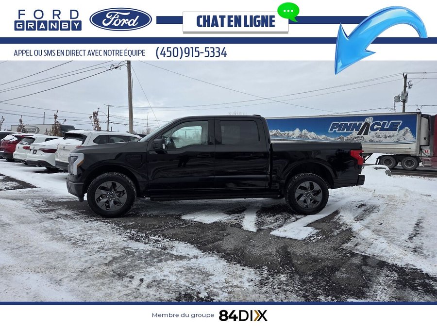 2023 Ford F-150 Lightning Black