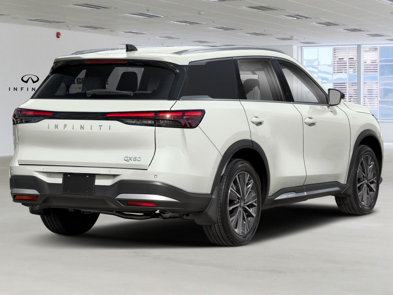 INFINITI QX60 2026 Blanc radiant nacré Blainville - photo #2