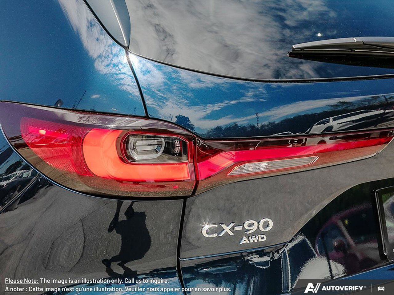 2026 Mazda CX-90 MHEV JM3KKCHD9T1408241 Deep Crystal Blue Mica Mirabel - photo #10