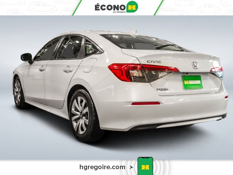 2022 Honda Civic White Laval - photo #5