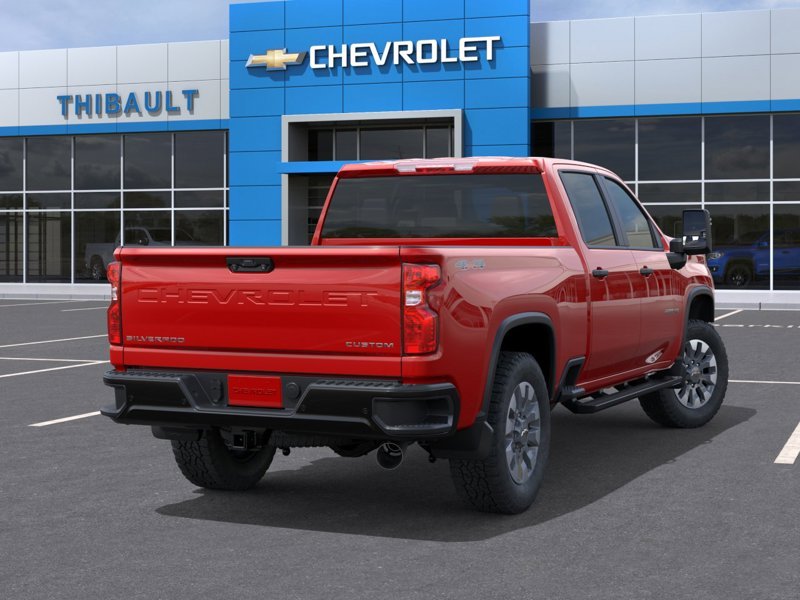 CHEVROLET Silverado 2500HD Custom cabine multiplace 4RM 159 po 2026 ROUGE ARDENT Sherbrooke - photo #3