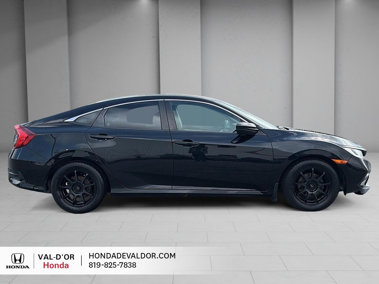 2019 Honda Civic Berline LX CVT Black Val-d'Or - photo #4