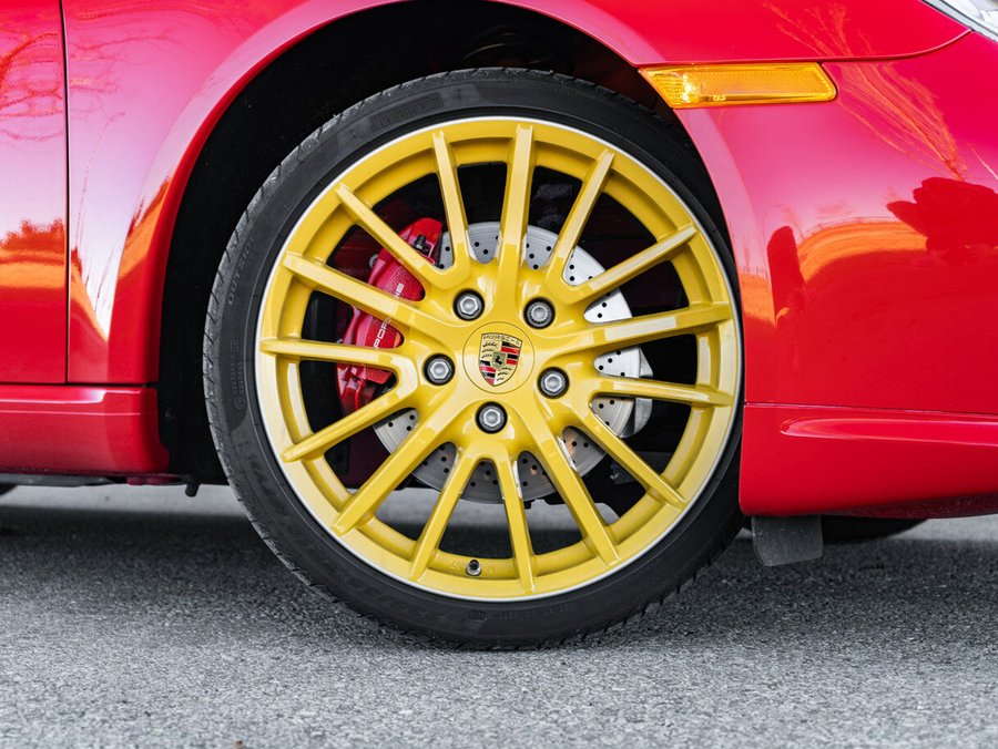 2010 Porsche Cayman 2010 Red