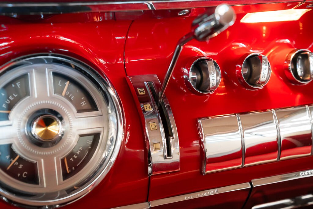 1955 Chrysler New Yorker PRIX IN USD St.Regis | CAR IN MILES Red Montreal - photo #26