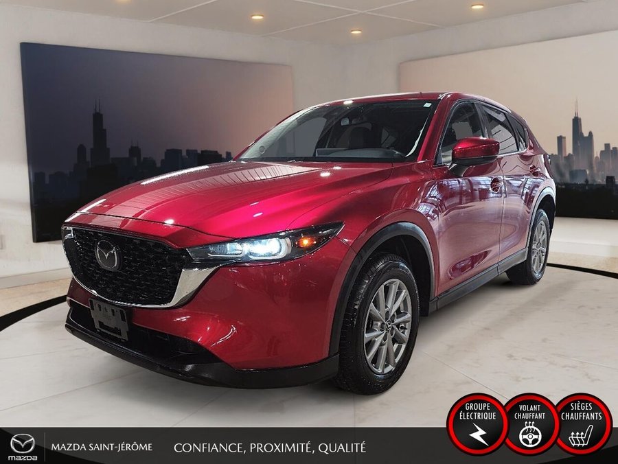 Mazda CX-5 GS | CUIR | AWD | MAGS | 2025 Rouge