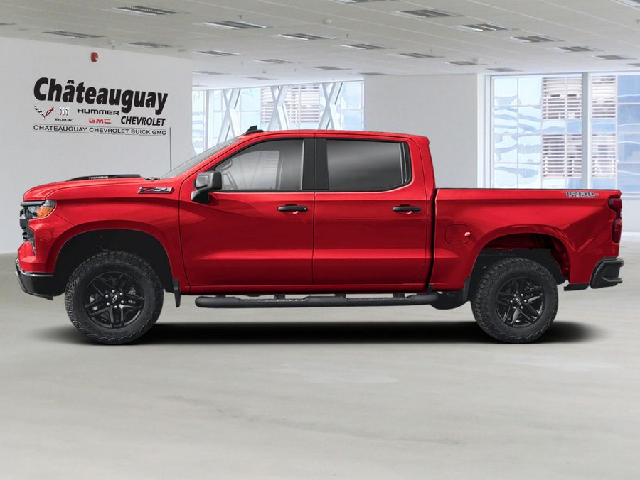 CHEVROLET Silverado 1500 Custom Trail Boss cabine multiplace 4RM 157 po 2026 Rouge ardent