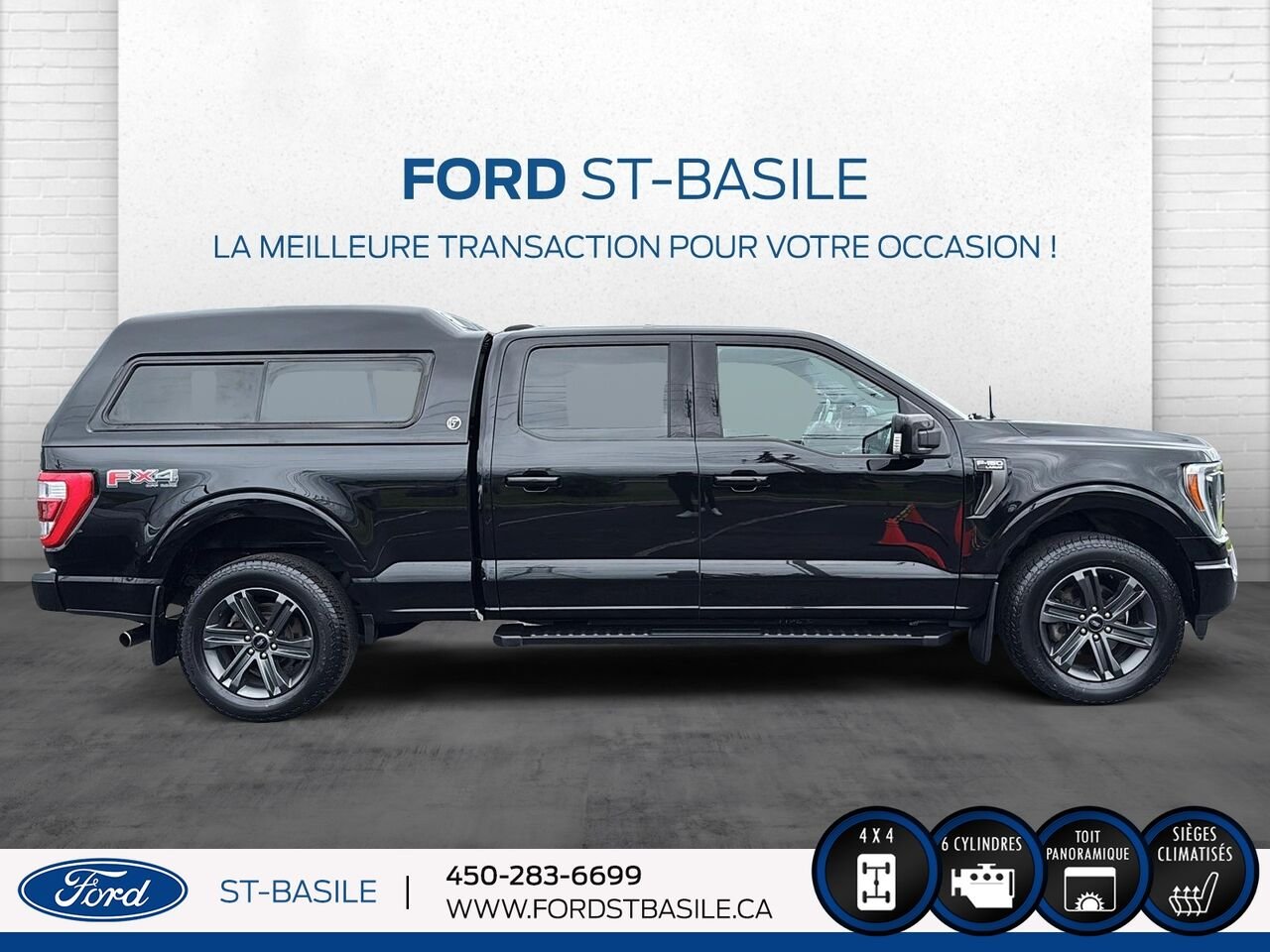 Ford F-150 2023 Noir Saint-Basile-le-Grand - photo #8