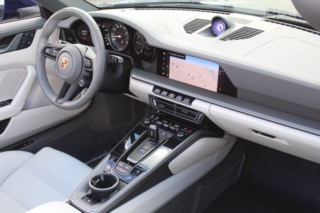 Porsche 911 VIN: WP0CB2A97NS244501 2022 Bleu Sainte-Rose - photo #8