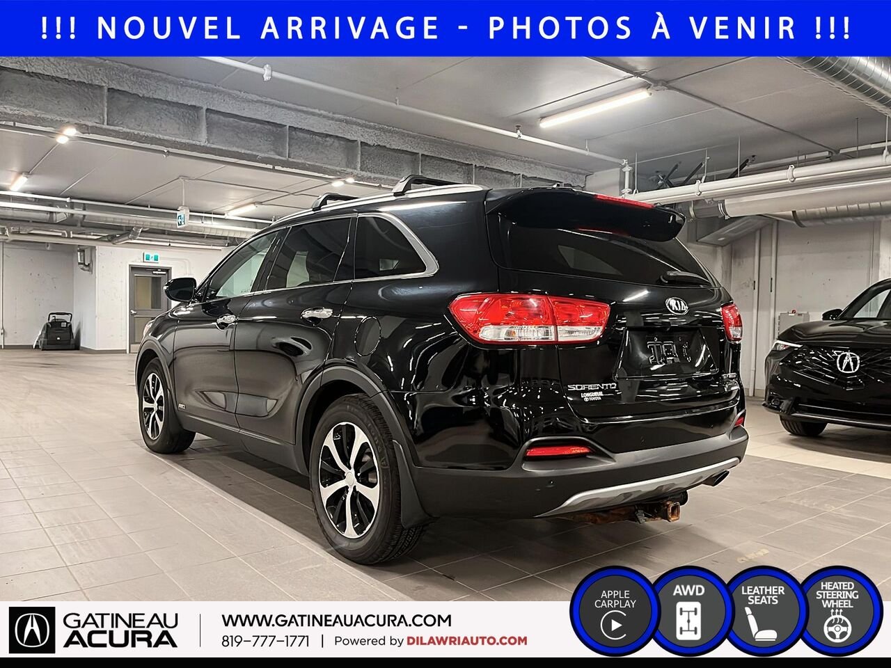 2018 Kia Sorento EX Turbo AWD Black Ottawa & Gatineau - photo #7