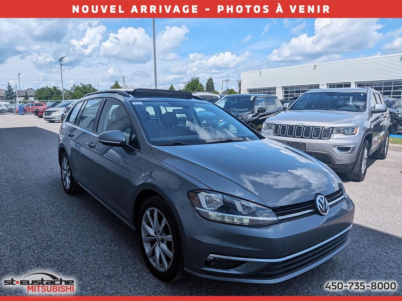 Volkswagen Golf SportWagen 2018 Gris Saint-Eustache - photo #1