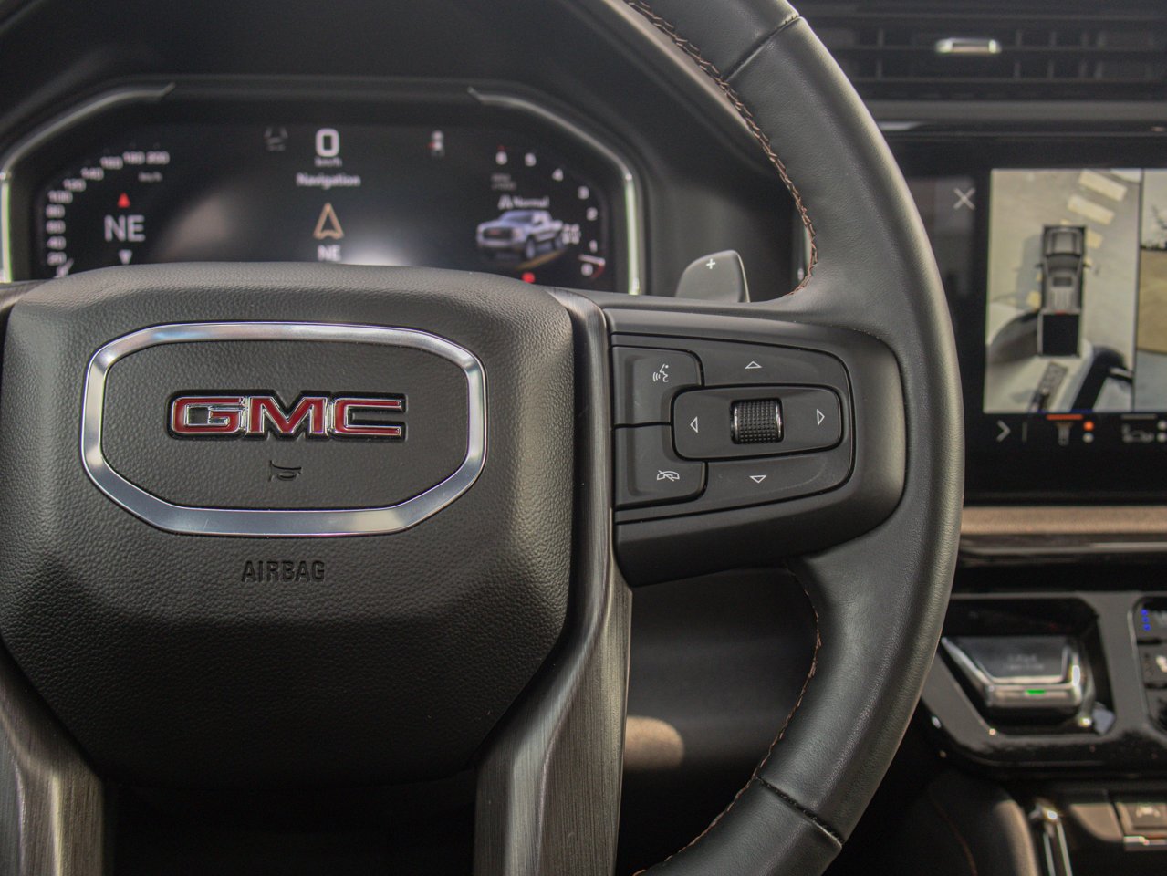 2025 GMC Sierra 1500 4WD Crew Cab 147 AT4 Grey Sherwood Park - photo #26