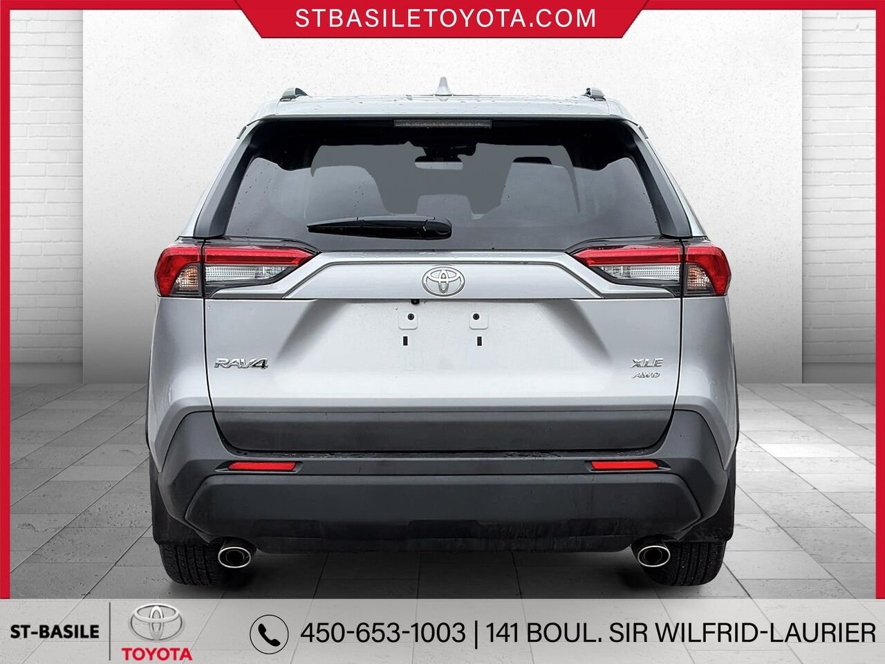 2025 Toyota RAV4 Silver Sky Metallic Saint-Basile-le-Grand - photo #3