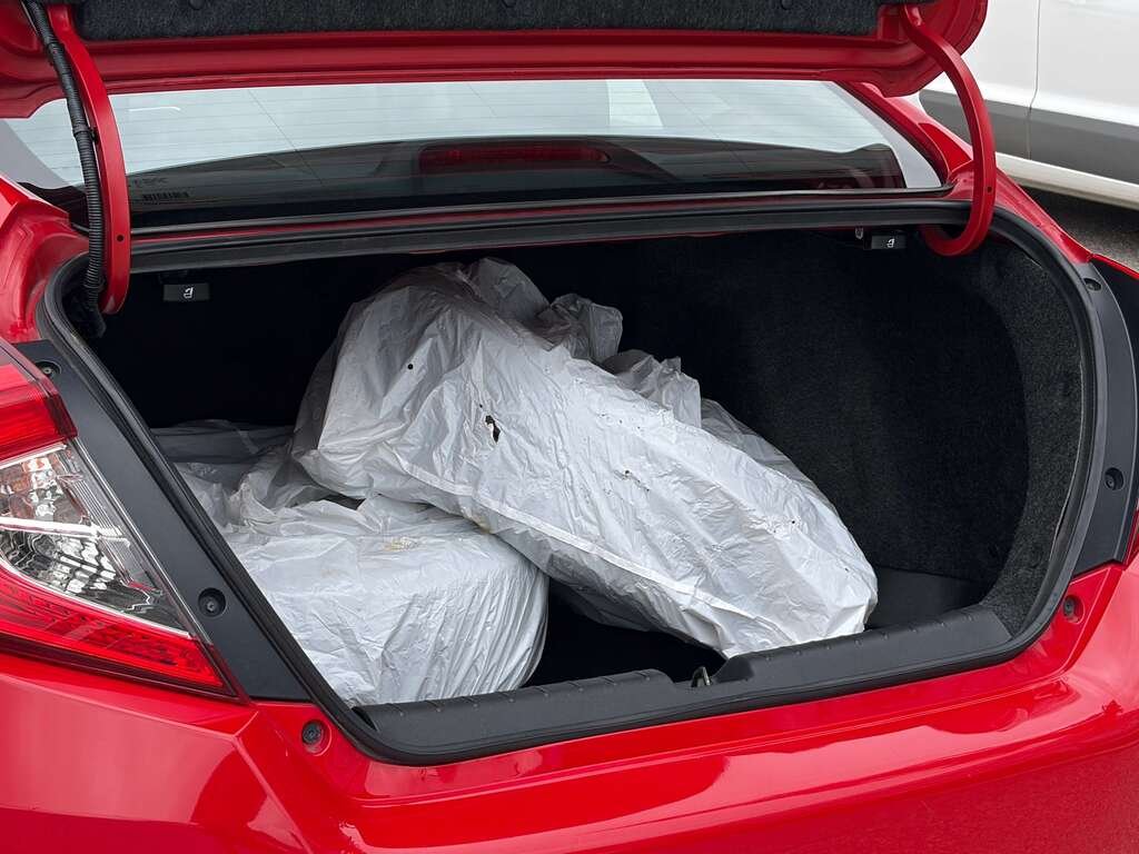 2019 Honda Civic LX Red Gatineau - photo #16